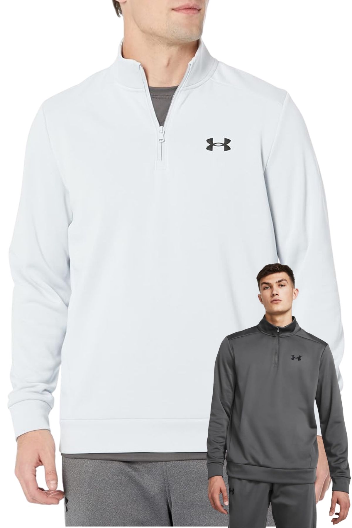 Under Armour UA Armour Fleece 1/4 Zip Sweatshirt Erkek
