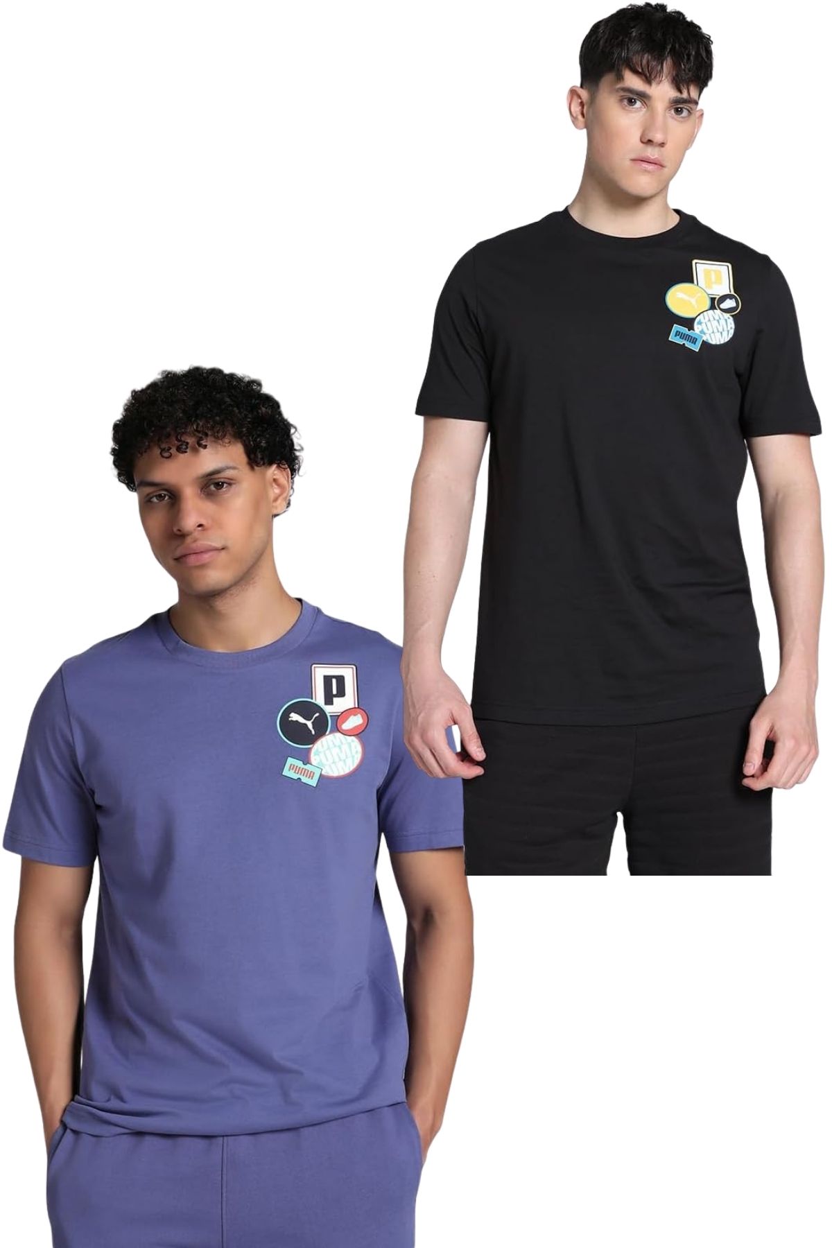 PUMA Graphics Icon Unisex Siyah Günlük Stil T-Shirt 68482901