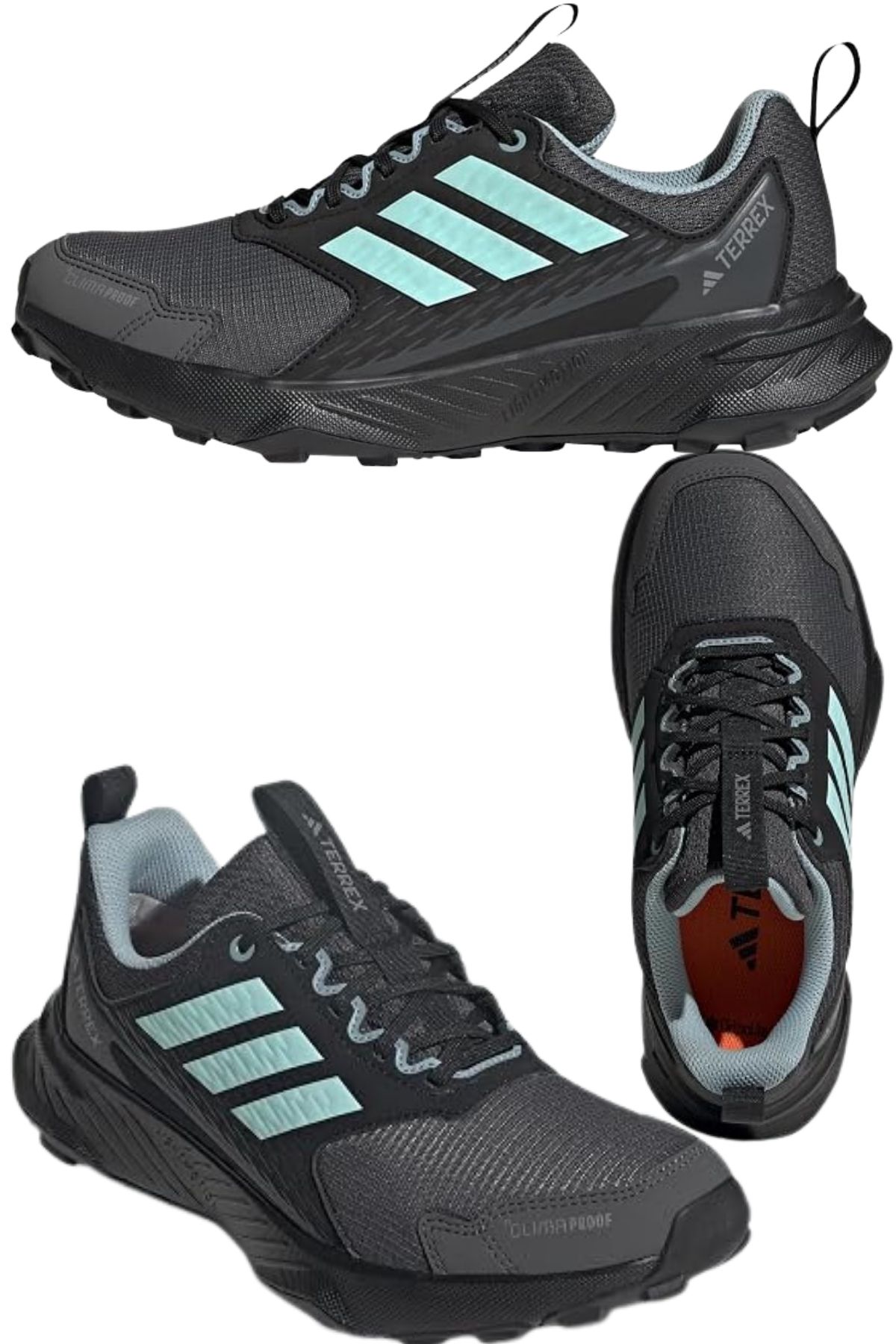 Adidas Terrex Tracefinder 2 Climaproof Trail Running Shoes Grey 