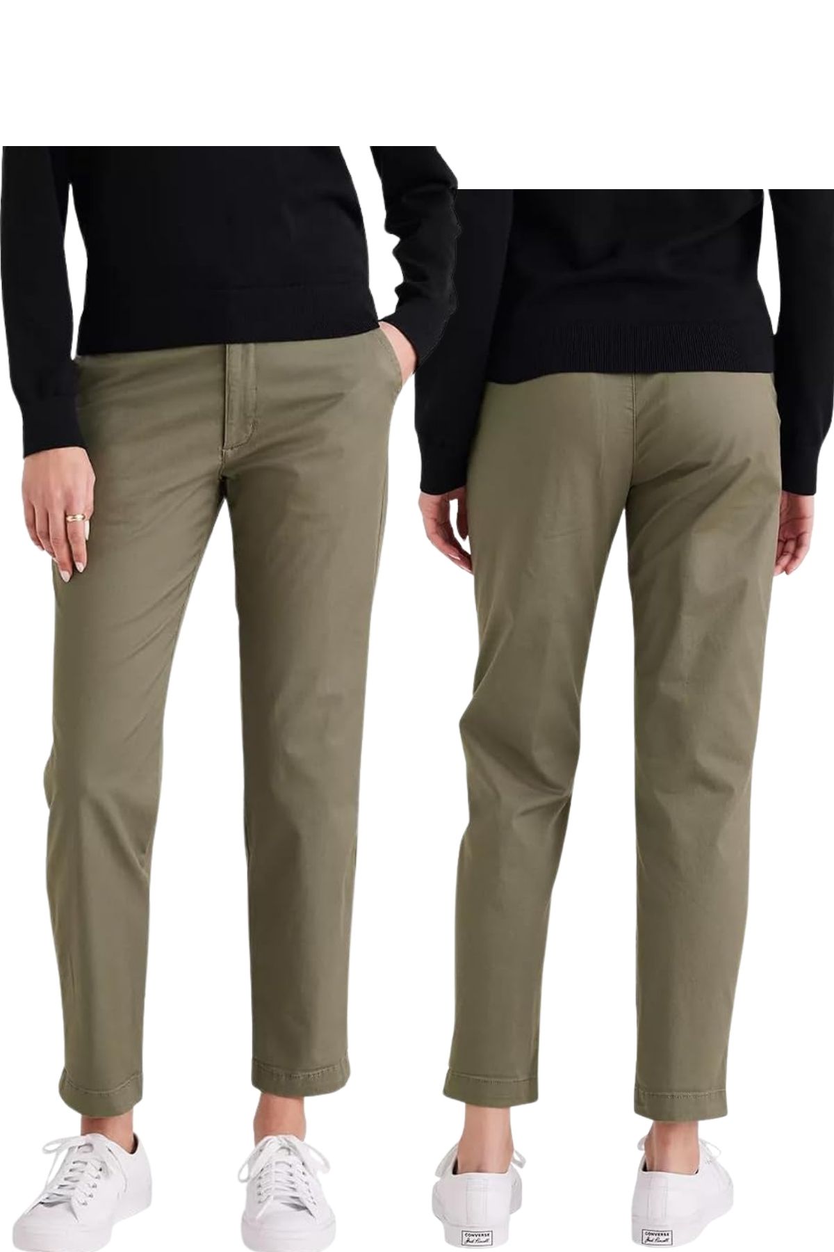 Dockers WEEKEND CHINO SLIM Klasik Pantolon Kadın