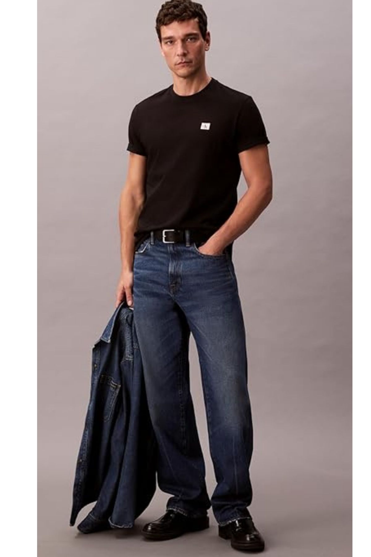Calvin Klein SS BADGE 30S JERSEY CLASSIC TEE Tişört Erkek