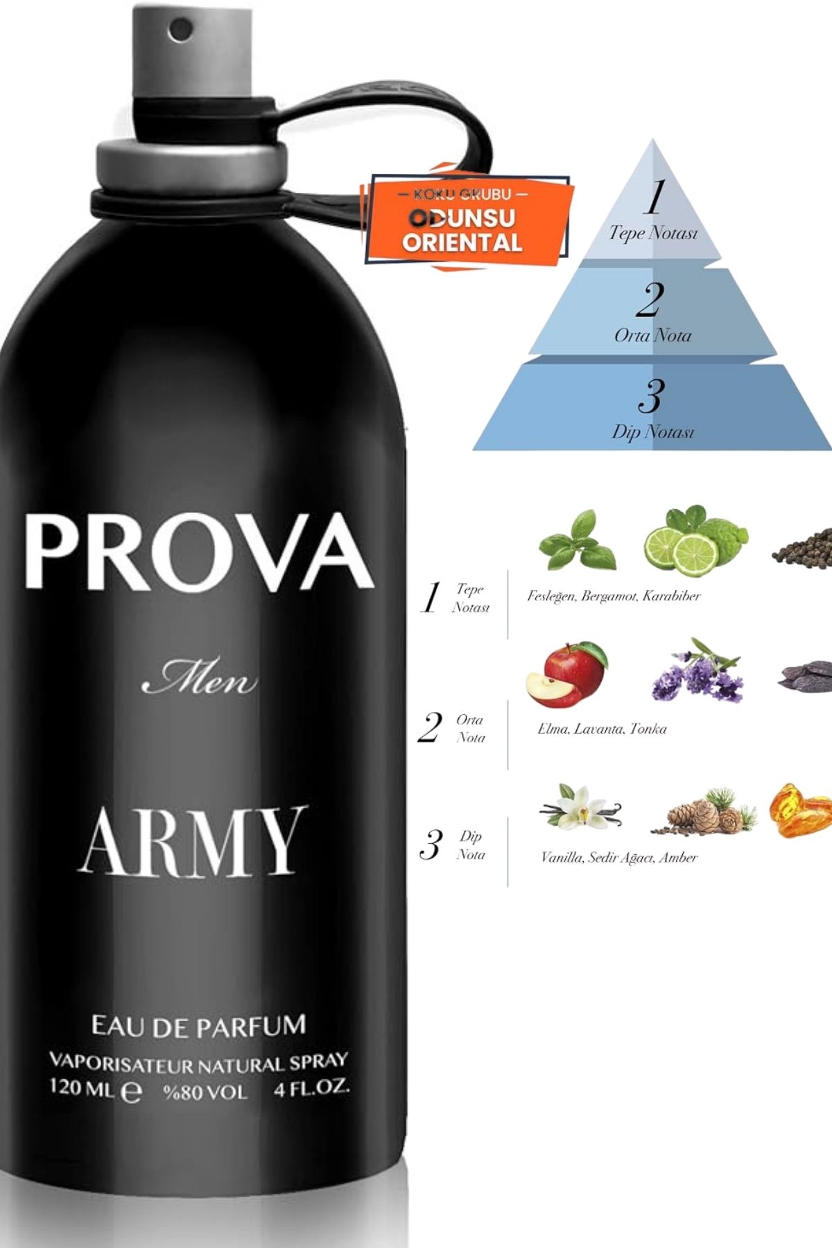 Prova Army EDP Erkek Parfüm 120 ml