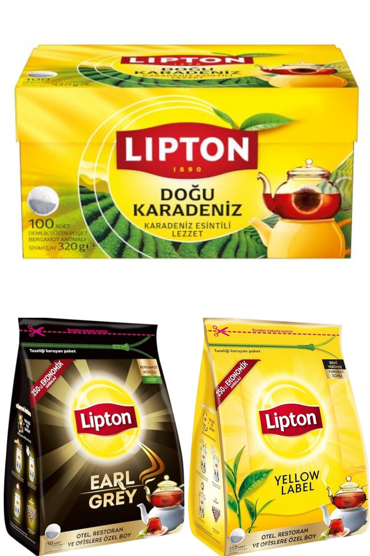 Lipton Demlik Poşet çaylarında 400TL'ye 100, 800TL'ye 200TL İndirim! FIRSATI!