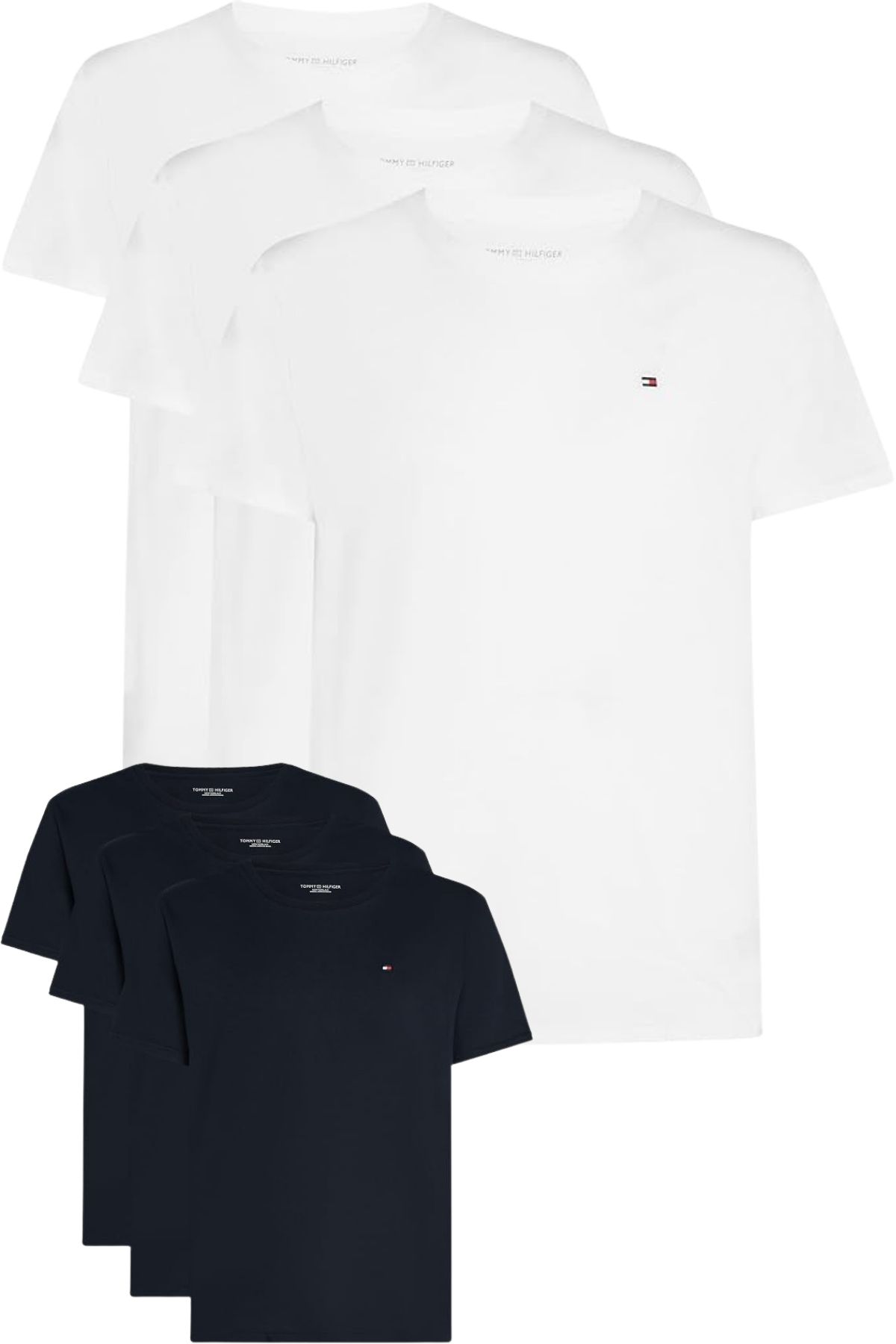 Tommy Hilfiger 3P SS TEE Tişört Erkek 3 adet (Tanesi 566TL)