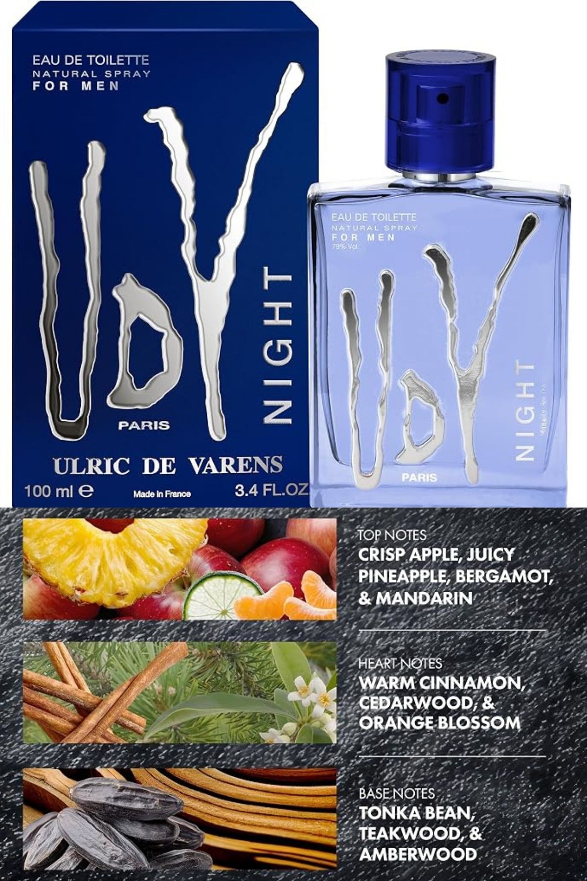 Ulric de Varens UDV Night Meyvemsi - EDT 100ML Erkek Parfüm