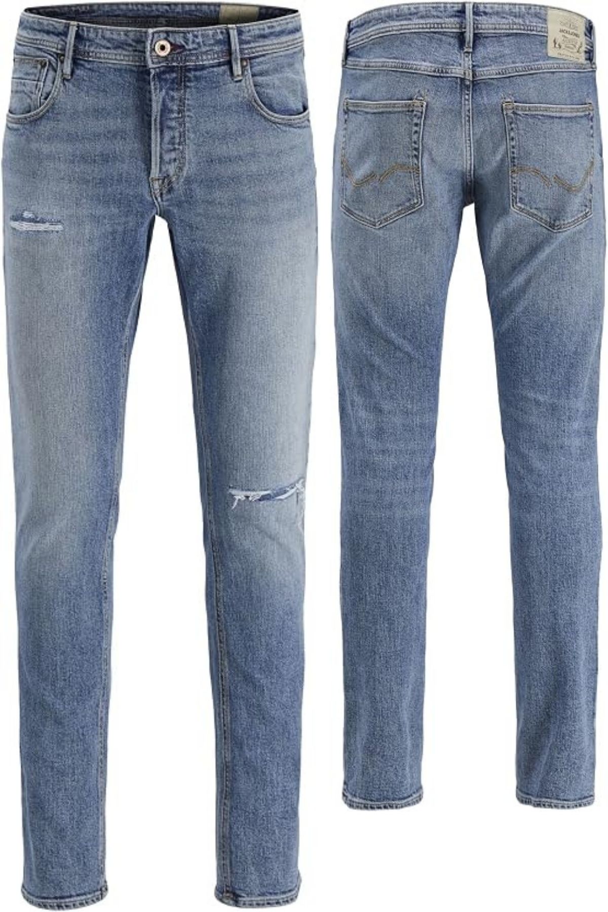 JACK & JONES JJIGLENN JJCOLE AM 171 SN Kot Pantolon Erkek