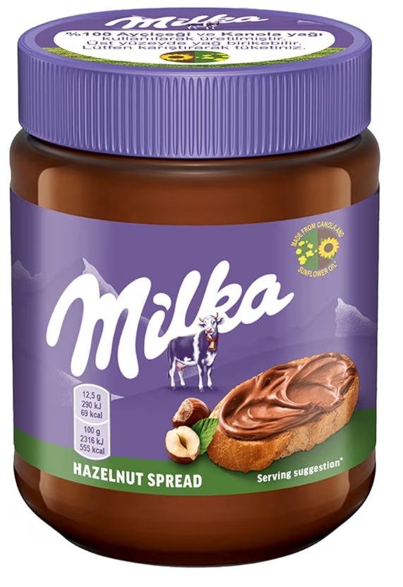 Milka  Spread Fındıklı Sürülebilir Çikolata Kreması 350 Gr