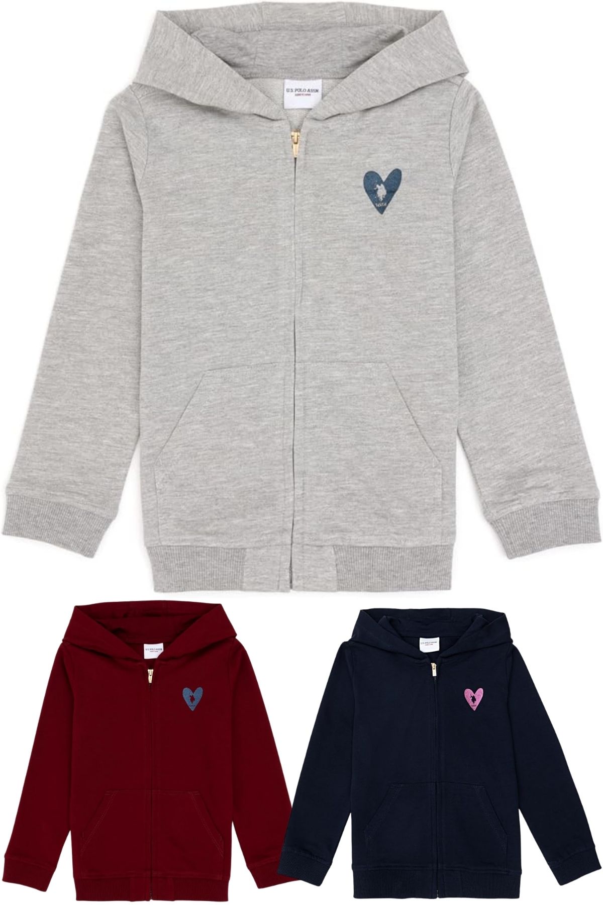 U.S. POLO ASSN. Kız Çocuk Sweatshirt, 50296390