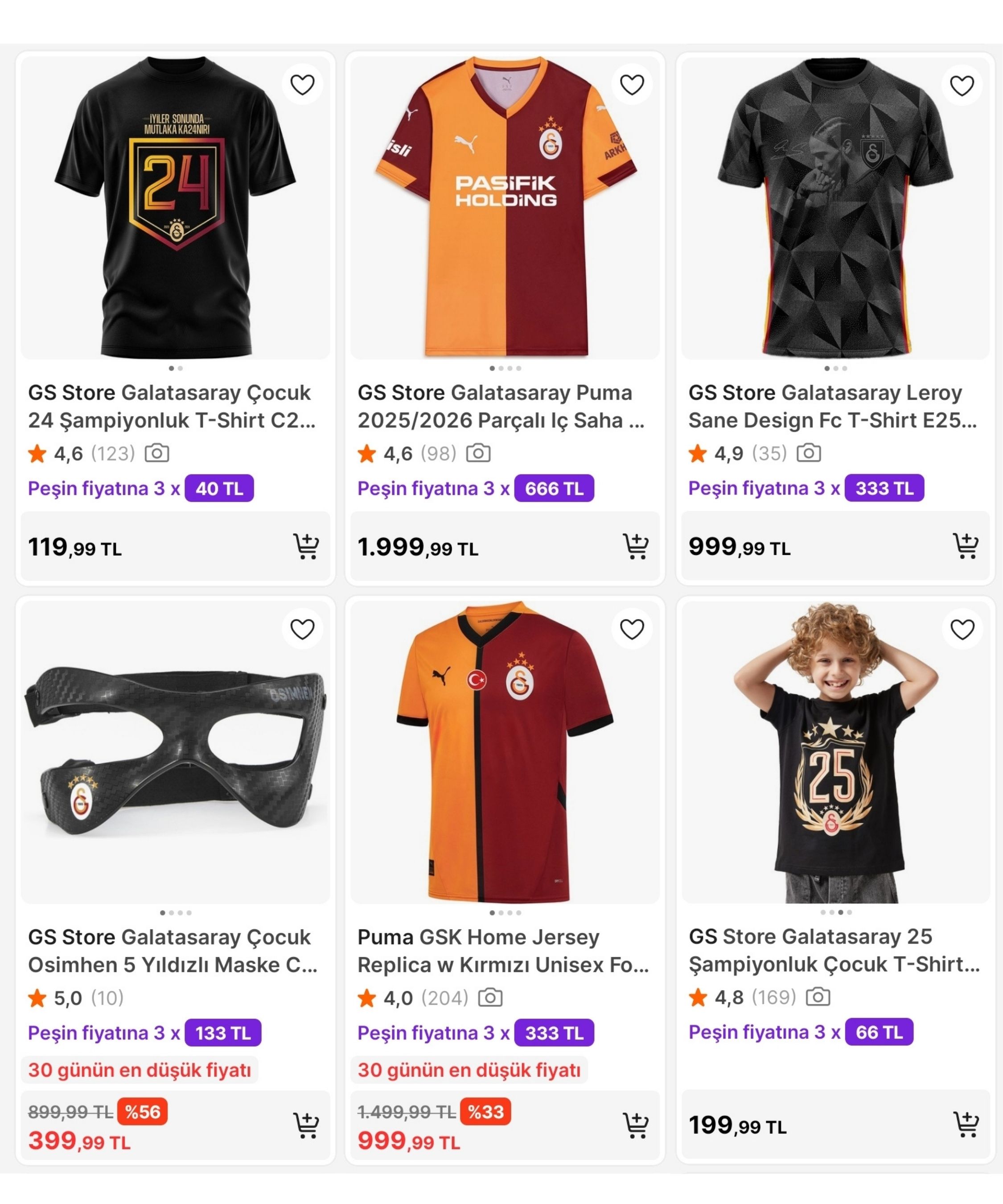 GSSTORE RESMİ SATICILI ÜRÜNLERDE KAÇIRILMAYACAK FİYATLAR ÜSTELİK 2500TL'YE 250 TL İNDİRİM FIRSATI!