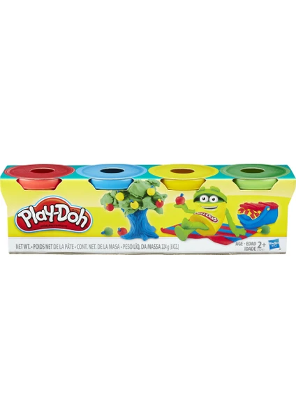 Play-Doh Mini Oyun Hamuru 4'lü Paket Ana Renkler Her Biri 56 g