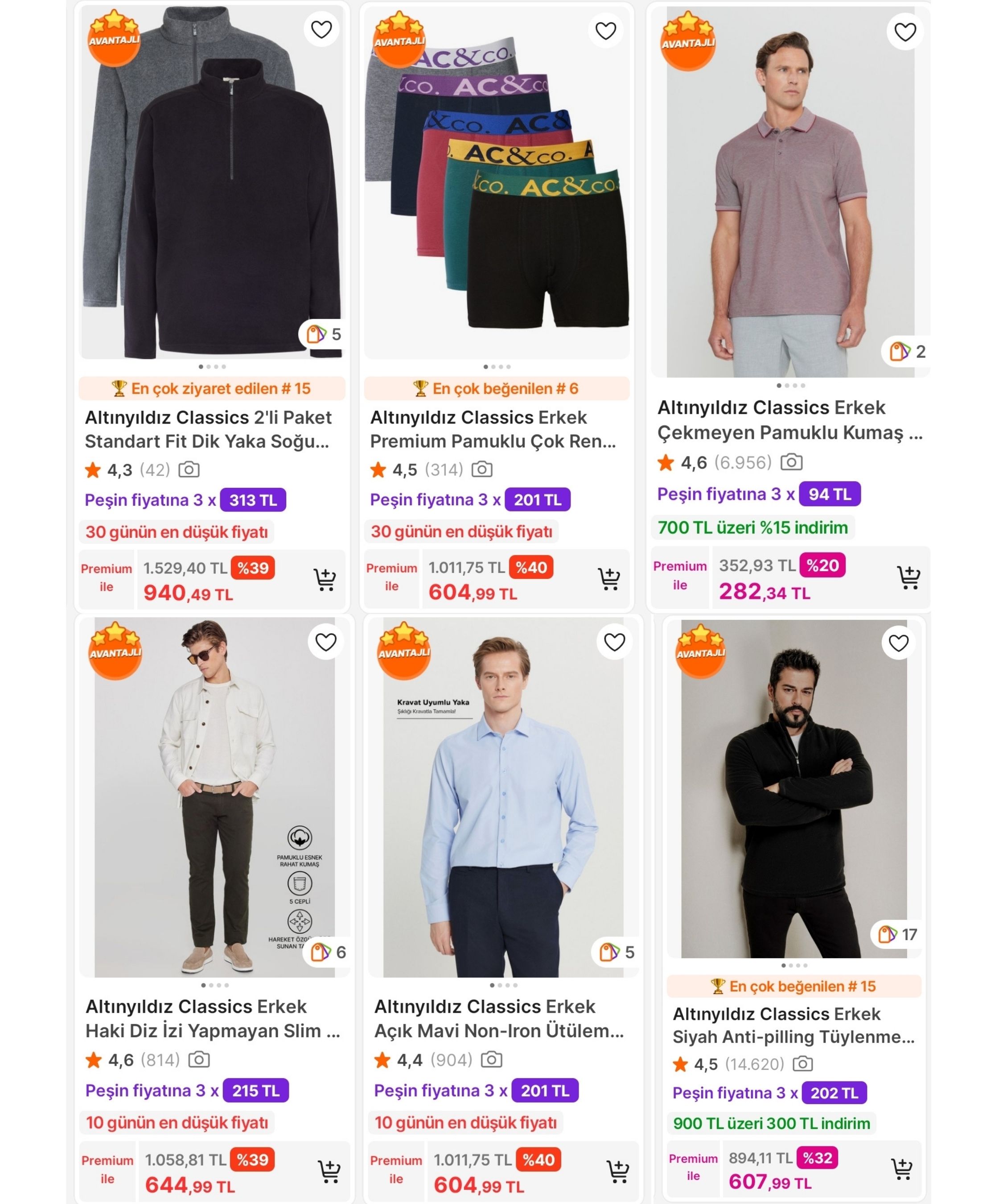 AC&CO ALTINYILDIZ'DA 900TL'YE 300TL İNDİRİM FIRSATI! SÜPER FİYATLAR